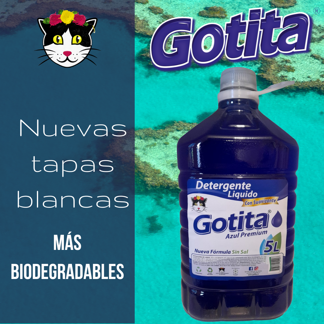 Nuevas tapas blancas, más faciles de reciclar.